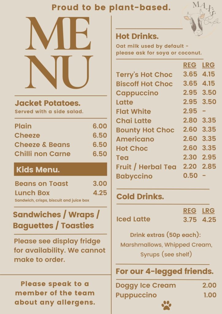 Max's Café Hopefield Animal Sanctuary