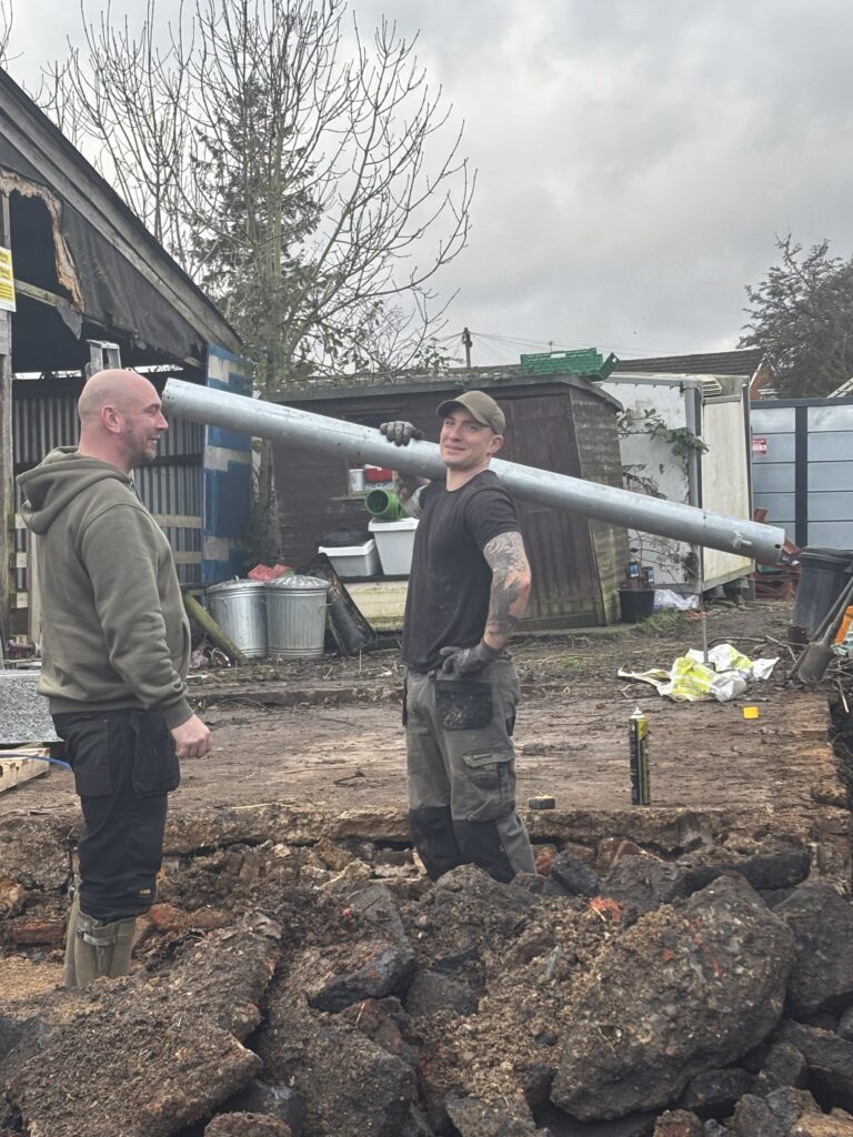 Special project donkey barn