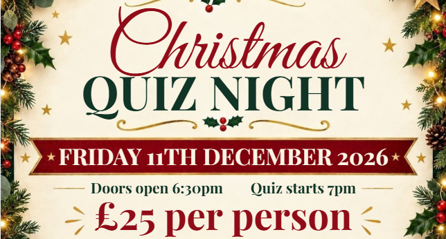 Christmas quiz in Essex
